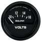 AutoMeter AU2319 Auto Gage 2-5/8" Elec Voltmeter 10-16V Black/Black