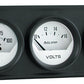 AutoMeter AU2324 Auto Gage Three-Gauge Console 2-1/16" Mech White Dial Oil Pressure Water Temperature Voltmeter