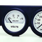 AutoMeter AU2328 Auto Gage 2-5/8" 3 Gauge Console Water Temp/Oil Press/Volts