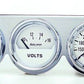 AutoMeter AU2329 Auto Gage 2-5/8" 3 Gauge Chrome Console Water Temp/Oil/Volts