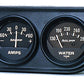 AutoMeter AU2347 Auto Gage Three-Gauge Console 2-1/16" Mech Oil Pressure Water Temperature Ammeter