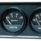 AutoMeter AU2348 Auto Gage 2-1/16" 3 Gauge Kit Oil Pressure Water Temp Voltmeter