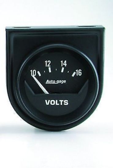AutoMeter AU2362 Auto Gage 2-1/16" Individual Console Volmeter Gauge 10-16 Volts