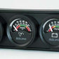 AutoMeter AU2391 Auto Gage 1-1/2" 3 Gauge Console Water Temp/Oil Press/Volts