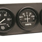 AutoMeter AU2393 Auto Gage Three-Gauge Console 2-1/16" Mech Oil Pressure Water Temperature Ammeter