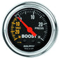 AutoMeter AU2403 Traditional Chrome Boost/Vacuum Gauge 2-1/16" Full Sweep Mech 30 In. Hg.-Vac/30 PSI