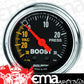 AutoMeter AU2403 Traditional Chrome Boost/Vacuum Gauge 2-1/16" Full Sweep Mech 30 In. Hg.-Vac/30 PSI