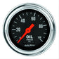 AutoMeter AU2421 Traditional Chrome 2-1/16" Oil Pressure Gauge 0-100 PSI