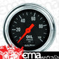 AutoMeter AU2421 Traditional Chrome 2-1/16" Oil Pressure Gauge 0-100 PSI