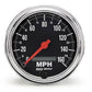 AutoMeter AU2489 Traditional Chrome 3-3/8" Elec In-Dash Speedometer 0-160 MPH
