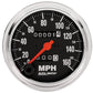 AutoMeter AU2494 Traditional Chrome Speedometer 3-3/8" In-Dash Mech 0-160 MPH