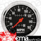 AutoMeter AU2494 Traditional Chrome Speedometer 3-3/8" In-Dash Mech 0-160 MPH