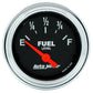 AutoMeter AU2516 Traditional Chrome Fuel Level Gauge 2-1/16" Short Sweep Elec 240 OHMS Empty / 33 OHMS Full