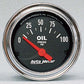 AutoMeter AU2522 Traditional Chrome Oil Pressure Gauge 2-1/16" Short Sweep Elec 0-100 PSI