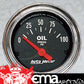 AutoMeter AU2522 Traditional Chrome Oil Pressure Gauge 2-1/16" Short Sweep Elec 0-100 PSI