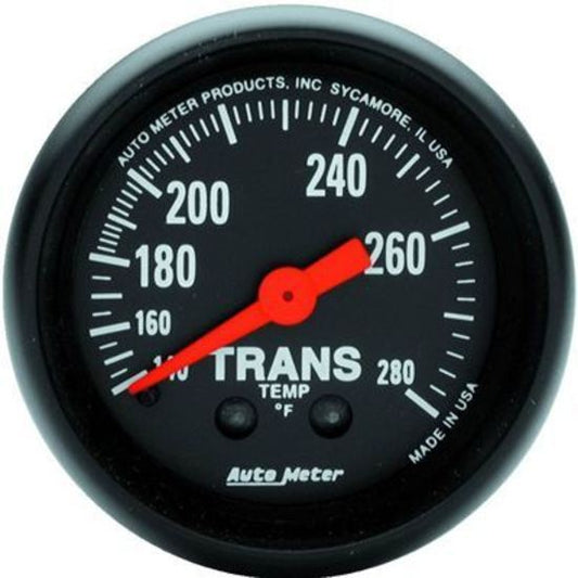 AutoMeter AU2615 Z-Series Transmission Temperature 140-280???ú F 2-1/16" Analog Mech