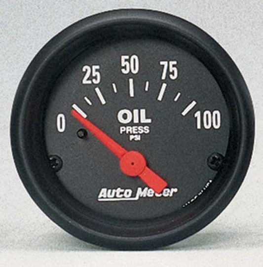 AutoMeter 2634 2-1/16" OIL PRESSURE, 0-100 PSI, Z-SERIES