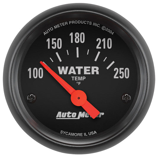 AutoMeter AU2635 Z-Series 2-1/16" Water Temperature Gauge Elec 100-250¶øF