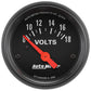 AutoMeter AU2645 Z-Series Voltmeter Gauge 2-1/16" Short Sweep Elec 8-18 Volts