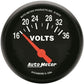 AutoMeter AU2651 Z-Series Voltmeter Gauge 2-1/16" Short Sweep Elec 16-36 Volts