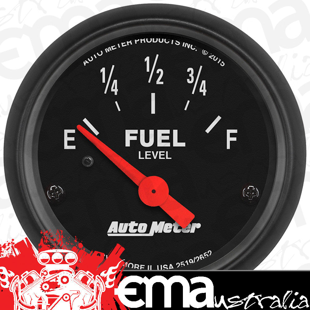 AutoMeter AU2652 Z-Series 2-1/16" Fuel Level Gauge