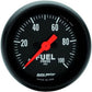 AutoMeter AU2663 Z-Series Fuel Pressure 0-100 PSI 2-1/16" Analog Elecal