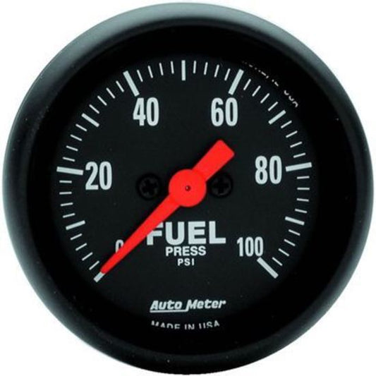 AutoMeter AU2663 Z-Series Fuel Pressure 0-100 PSI 2-1/16" Analog Elecal