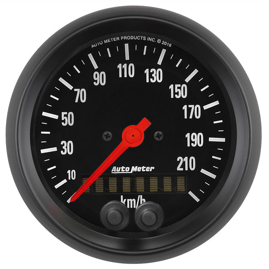 AutoMeter AU2680-M Z-Series 3-3/8" Programmable GPS Speedometer 0-225 KPH