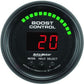 AutoMeter AU2681 Boost Controller Z-Series Dual Stage 0-30 PSI. Elecal 2-1/16" Black Face Black Bezel