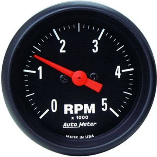 AutoMeter AU2697 Tachometer Z-Series 0-5000 RPM 2-1/16" Analog Elecal