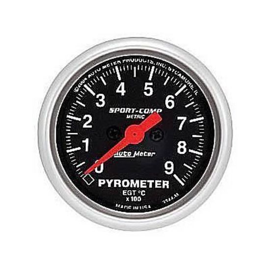 AutoMeter AU334-M Sport-Comp 2-1/16" Pyrometer 0-900¶øC Au3344M