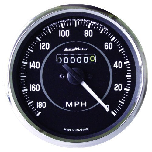 AutoMeter AU201004 Cobra Tachometer 4" In-Dash Elec 0-8 000 RPM