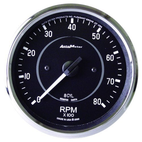 AutoMeter AU201005 Cobra Speedometer 4" In-Dash Mech Reverse Sweep 0-180 MPH