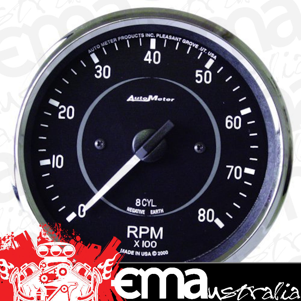 AutoMeter AU201005 Cobra Speedometer 4" In-Dash Mech Reverse Sweep 0-180 MPH
