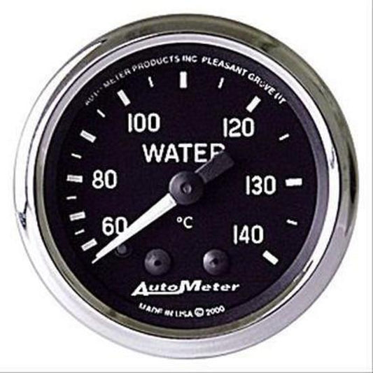AutoMeter AU201007 Cobra 2-1/16" Mech Water Temperature Gauge 80-140¶øC Au 201007