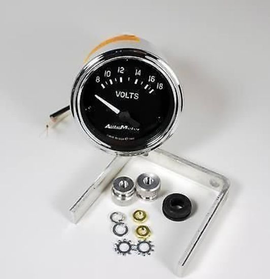 AutoMeter AU201009 Cobra 2-1/16" Elec Voltmeter 8-18 Volts