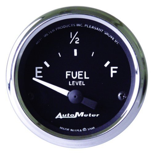 AutoMeter AU201011 Cobra Fuel Level Gauge 2-1/16" Short Sweep Elec 240 OHMS Empty/33 OHMS Full