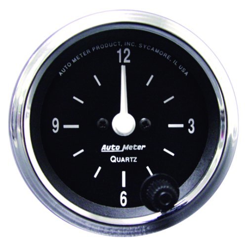 AutoMeter AU201019 Cobra Clock 2-1/16" Quartz Movement W/Second Hand