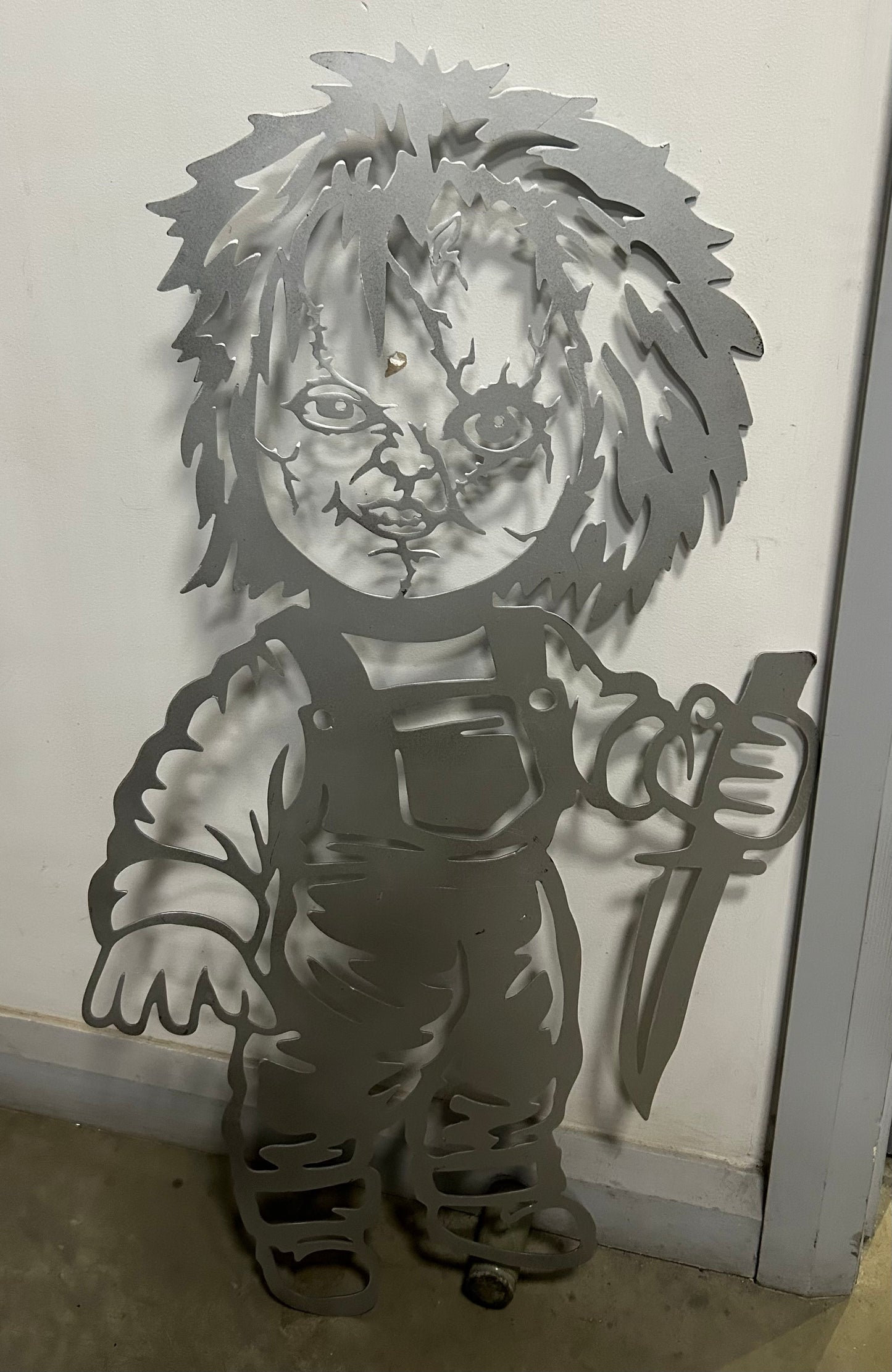 EMA-PC-028 Chucky Plasma Cut Sign 46cm x 83cm