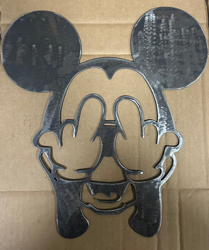 EMA-PC-029 EMA-PC-029 Mickey Mouse Plasma Cut Sign 32cm x 34cm