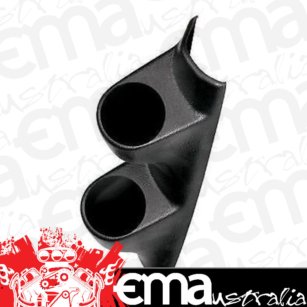 AutoMeter AU23800 2-1/16" Dual Pillar Pod Rhd Black Abs 90-96 for Nissan 300Zx