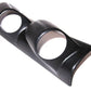 AutoMeter AU23906 2-1/16" Dual Pillar Pod Rhd Black Abs For Use On 95-98 for Nissan Gtr
