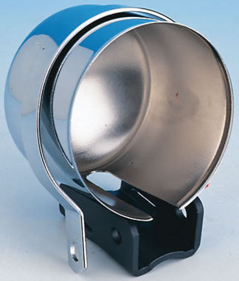 AutoMeter AU3201 2-5/8" Chrome Mounting Cup Elec. Gauges