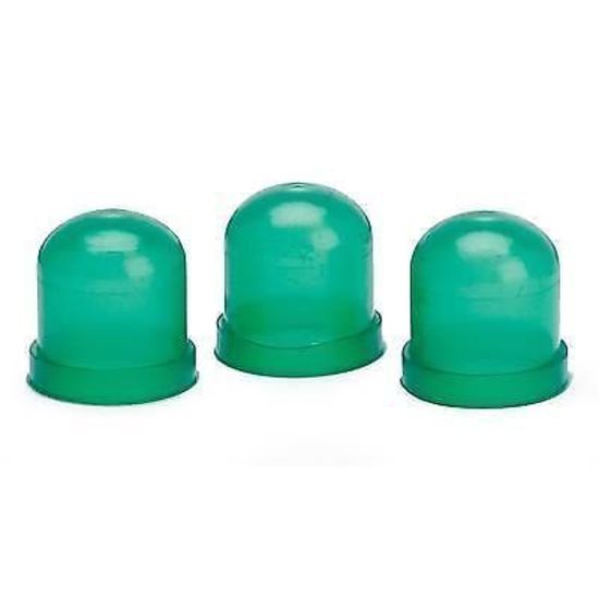 AutoMeter 3215 LIGHT BULB BOOTS, GREEN, QTY. 3