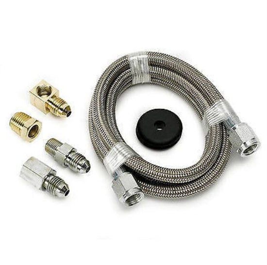 AutoMeter AU3229 -4An Stainless Steel Braided Hose Kit