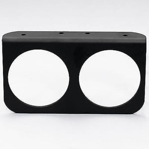 AutoMeter AU3232 2X 2-5/8" Aluminium Gauge Panel Black