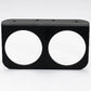 AutoMeter AU3232 2X 2-5/8" Aluminium Gauge Panel Black