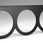 AutoMeter 3233 GAUGE MOUNTING PANEL, TRIPLE, 2-5/8", BLACK, ALUMINUM