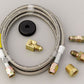 AutoMeter AU3235 Braided Stainless Steel Gauge Tubing Kit -3 An X 4Ft Long Hose