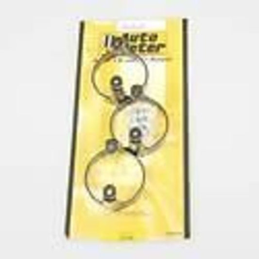 AutoMeter AU3245 2-5/8" Gauge Mounting Brackets Black Plastic Inc. Thumb Nuts